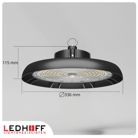 Lampa przemysłowa LED HighBay UFO 240W 200W 150W 3 moce światła na magazyn halę