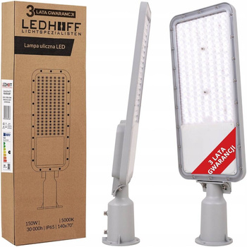 Lampa uliczna LED 150W 21000lm 3 lata gwarancji